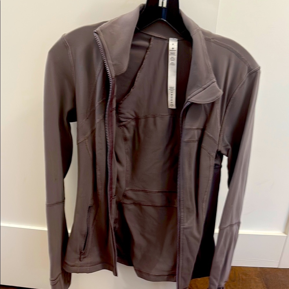 Brown Full-Zip Jacket